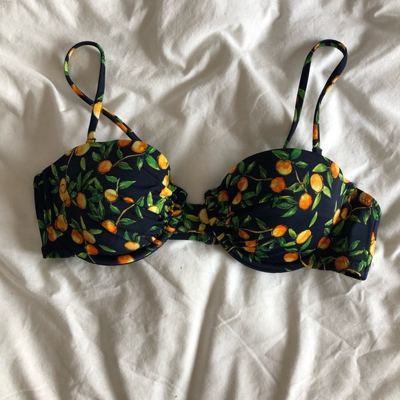 Citrus-Oranges rétro style Bikini - Picture 4 of 6